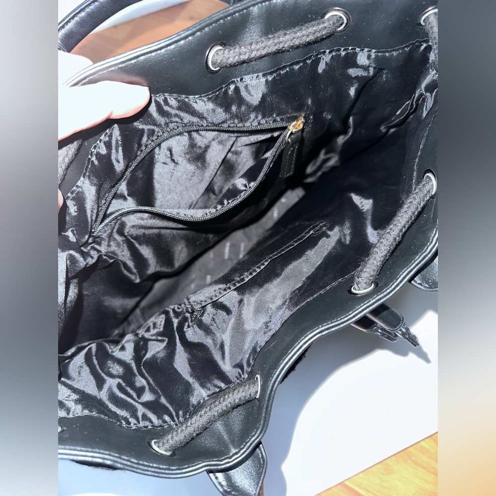 Versace Perfume Black and Gold Backpack - Picture 5 of 6